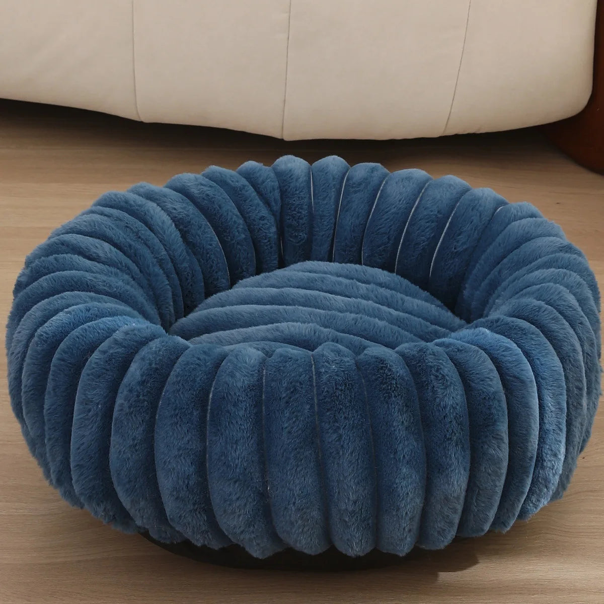 Soft Round Pillow Pet Bed-9