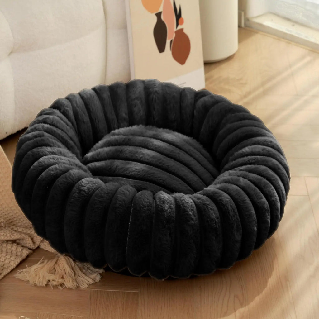 Soft Round Pillow Pet Bed-7