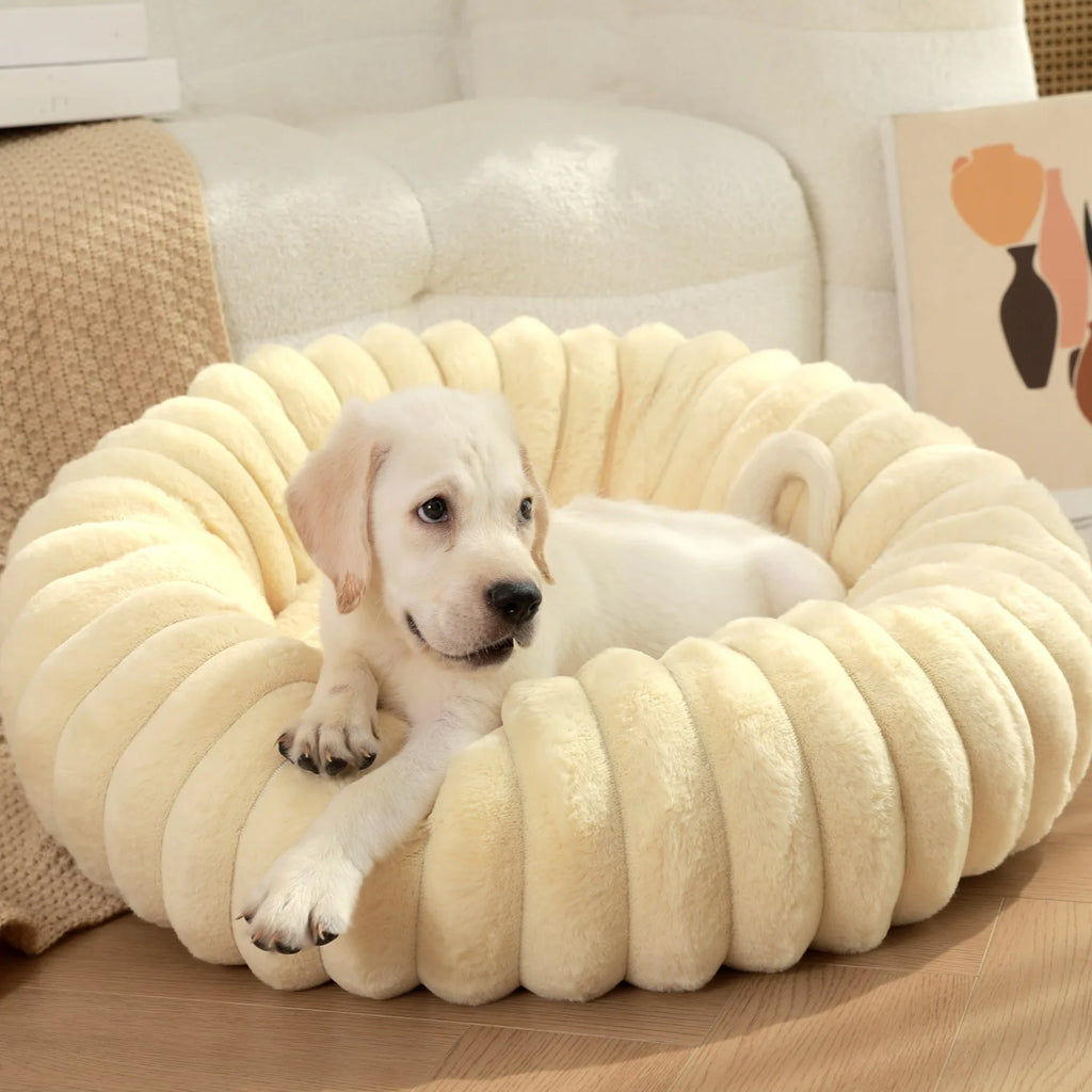 Soft Round Pillow Pet Bed-0