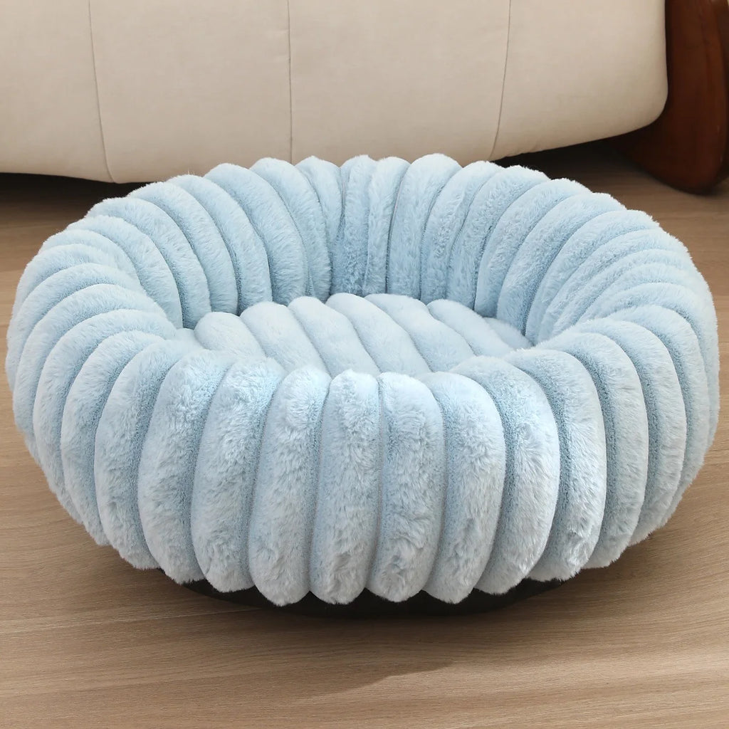 Soft Round Pillow Pet Bed-13