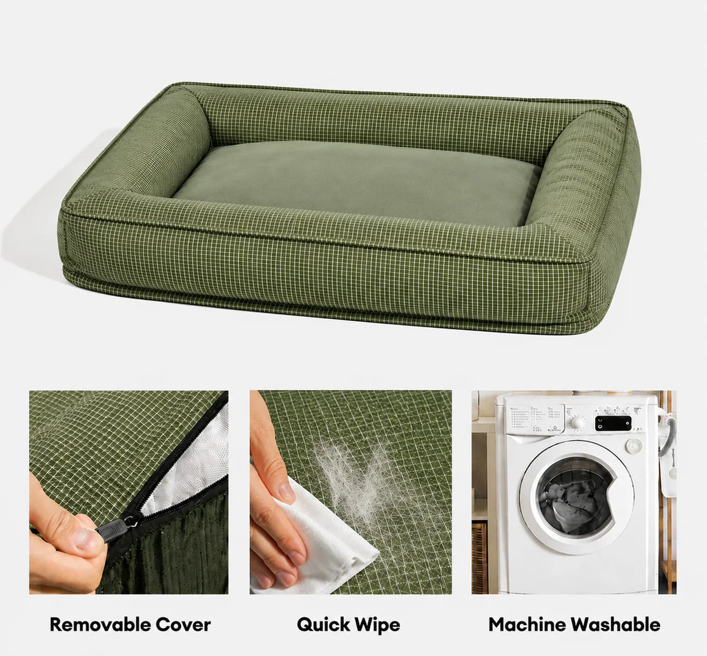 Waterproof Orthopedic Dog Bed-4