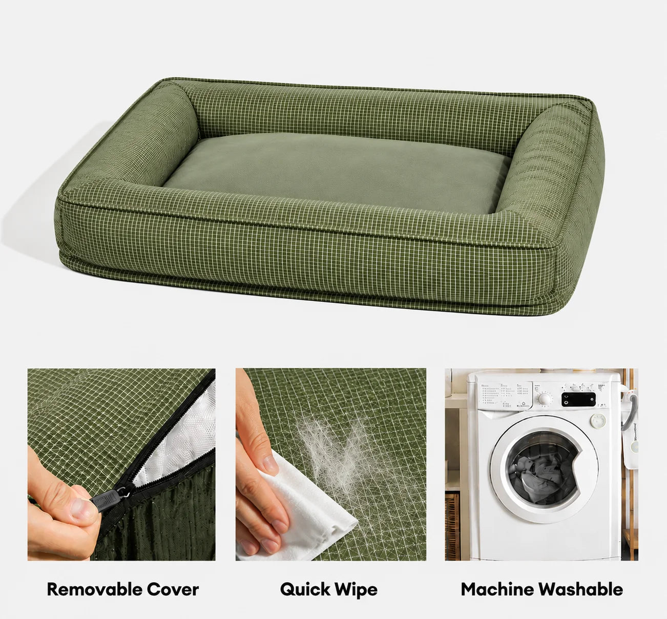 Waterproof Orthopedic Dog Bed-4