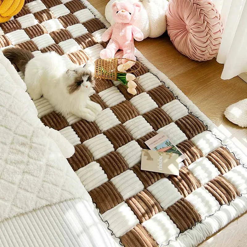 Plaid Pet Mat & Couch Cover-8
