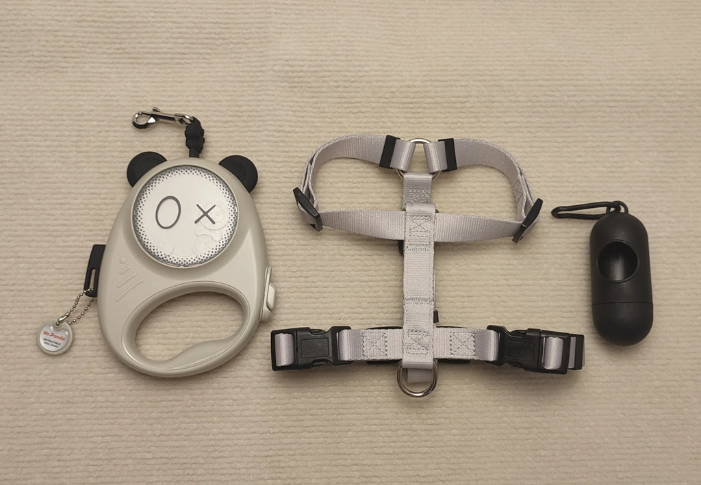 Retractable Dog Leash & Harness Set-5