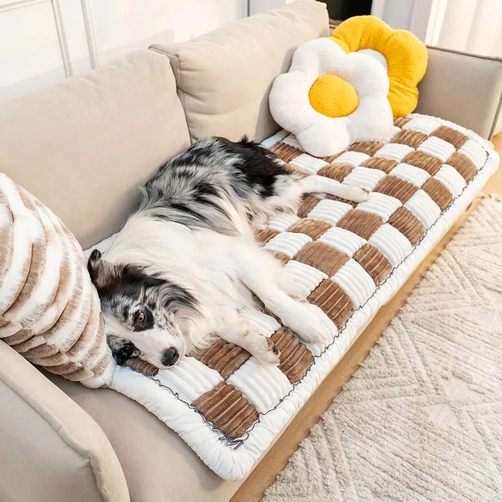 Plaid Pet Mat & Couch Cover-5