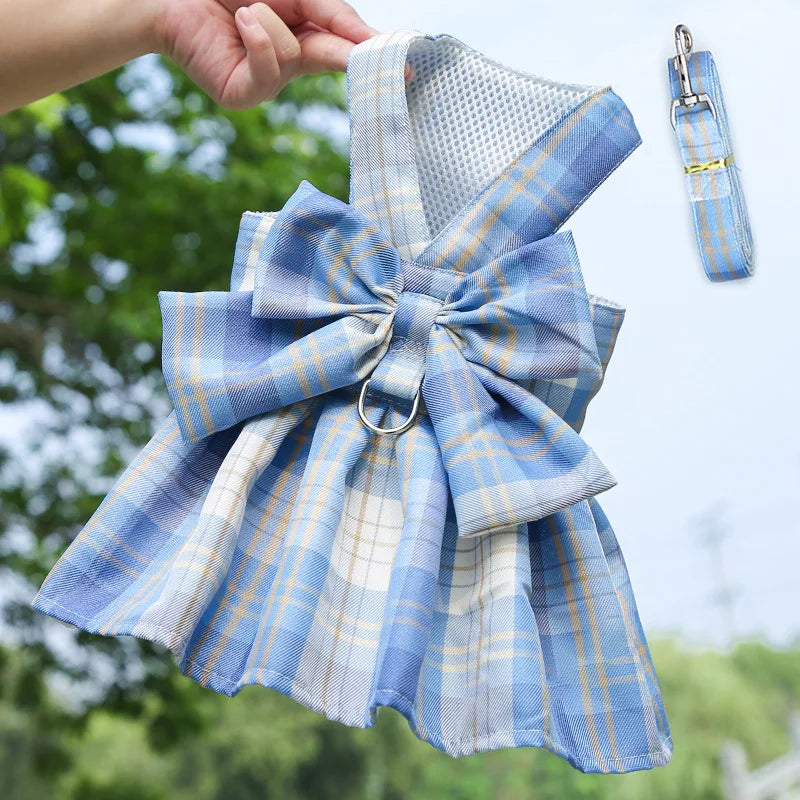 Sweet Bow-knot Pet Harness-9
