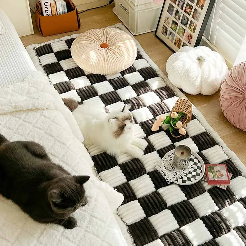 Plaid Pet Mat & Couch Cover-9