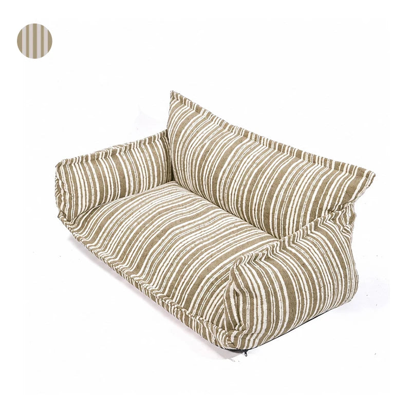 Luxury Chenille Dog Sofa Bed-8