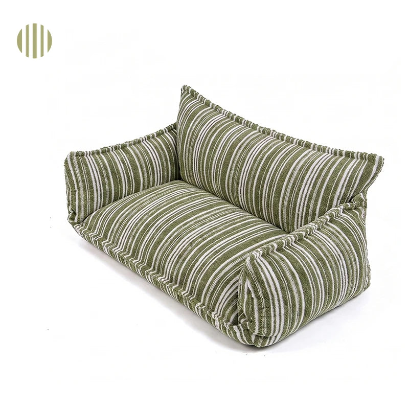 Luxury Chenille Dog Sofa Bed-7