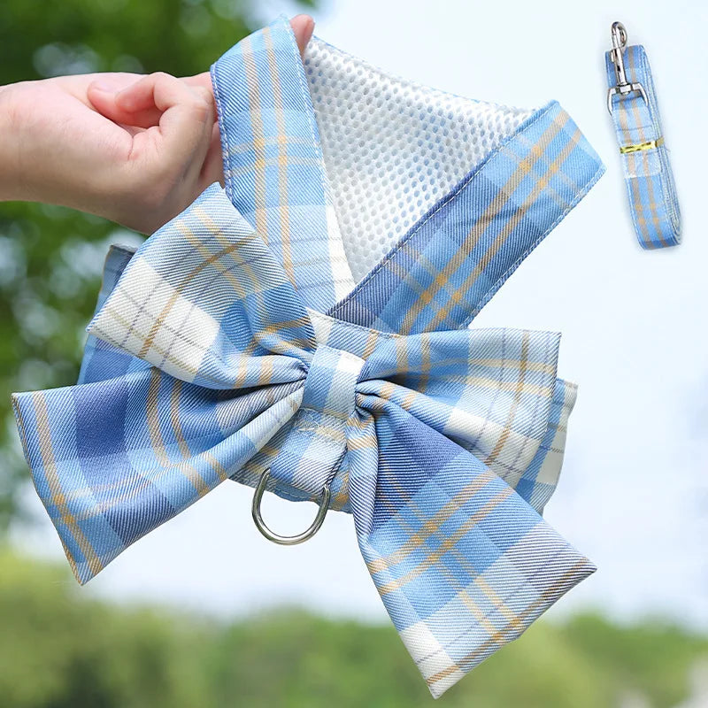 Sweet Bow-knot Pet Harness-12